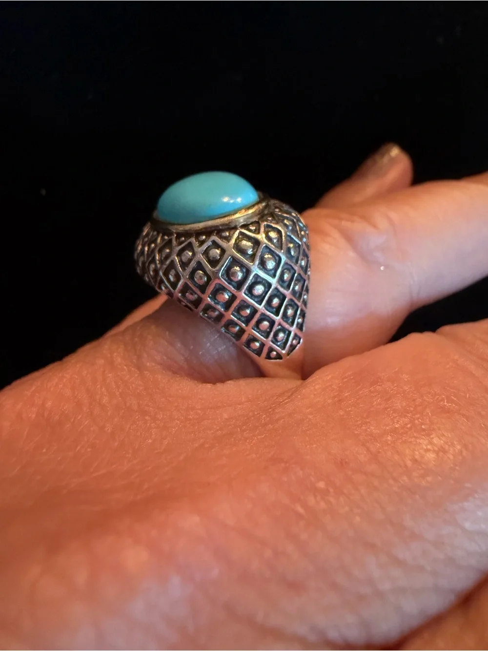 925 Sterling Silver bold artisan